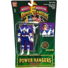 Power Rangers Auto Mighty Morphin Billy Action Figure