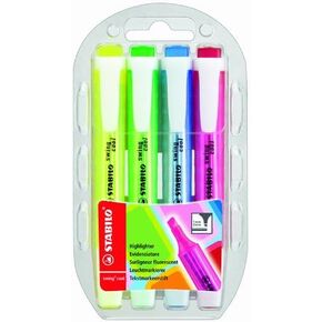 Stabilo swing cool highlighters - 4-pack