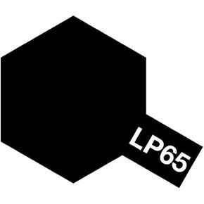 TAMIYA Lacquer Paint LP-65 Rubber Black 10 ML TAM82165 Lacquer Primers & Paints