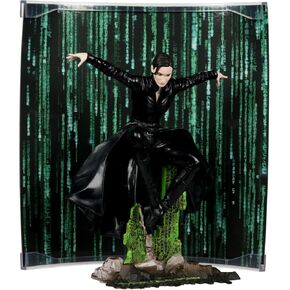 McFarlane Toys - Trinity (The Matrix) 6in Posed Figure, Movie Maniacs
