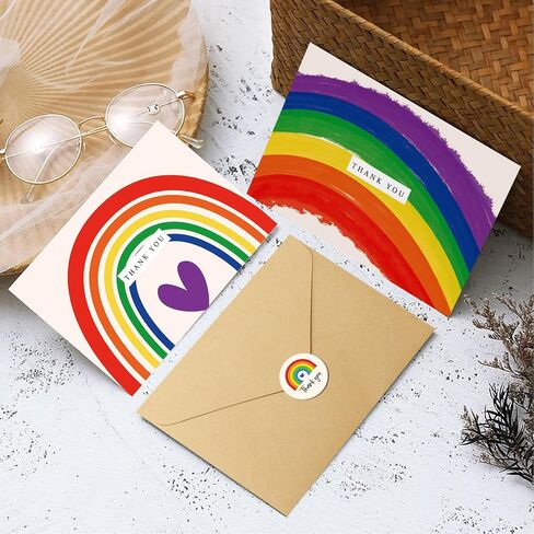 40 Gold Foiled Thank You Cards with Envelopes, Thank You Card Assortments, Suitable for Baby Shower, Bridal Shower, Weddings, Engagement, Graduation, Business, Birthday Party in Saudi Arabia