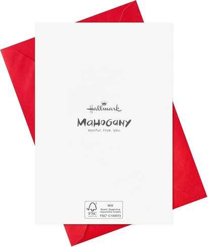 Hallmark Mahogany Christmas Card Assortment (24 Cards and Envelopes) Black Santa Claus, Let's Get Merry in Saudi Arabia