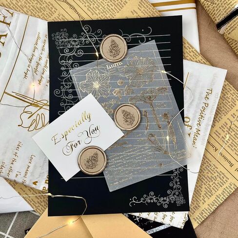 25Pcs Handmade Wax Seal Stickers - Wedding Invitation Wax Seal Stickers Self Adhesive Stickers for Wedding, Gift Wrap, Birthday Party, Christmas (Gray Blue Wax, Pines Style) in Saudi Arabia