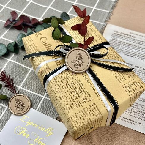 25Pcs Handmade Wax Seal Stickers - Wedding Invitation Wax Seal Stickers Self Adhesive Stickers for Wedding, Gift Wrap, Birthday Party, Christmas (Gray Blue Wax, Pines Style) in Saudi Arabia