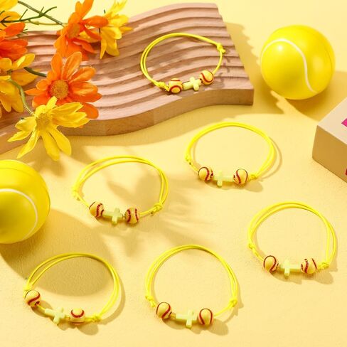 20 Pcs Volleyball Gifts Charm Bracelets Volleyball Bracelets Cross Bracelets Adjustable Inspirational Wristbands Sports Party Favors for Teen Adults Team Women Men Sports Party Decoration in Saudi Arabia