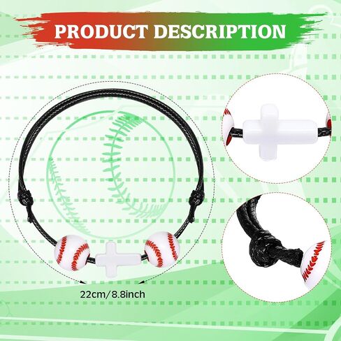 20 Pcs Volleyball Gifts Charm Bracelets Volleyball Bracelets Cross Bracelets Adjustable Inspirational Wristbands Sports Party Favors for Teen Adults Team Women Men Sports Party Decoration in Saudi Arabia