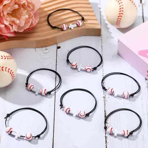 20 Pcs Volleyball Gifts Charm Bracelets Volleyball Bracelets Cross Bracelets Adjustable Inspirational Wristbands Sports Party Favors for Teen Adults Team Women Men Sports Party Decoration in Saudi Arabia
