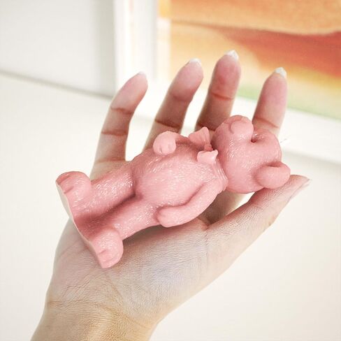 Silicone Curved Flower Resin Mold - Spiral & Cylinder Molds for Resin Casting & Candle Making in Saudi Arabia
