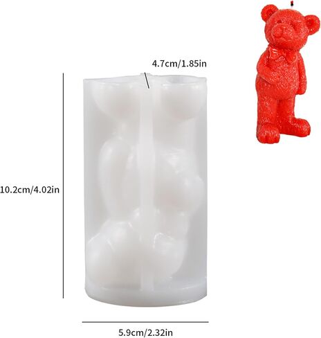 Silicone Curved Flower Resin Mold - Spiral & Cylinder Molds for Resin Casting & Candle Making in Saudi Arabia