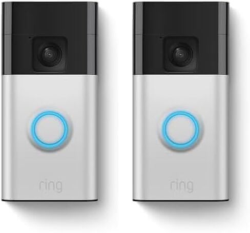 All-new Ring Battery Doorbell, Head-to-Toe Video, Live View with Two-Way Talk, and Motion Detection & Alerts (2024 release), Venetian Bronze in Saudi Arabia