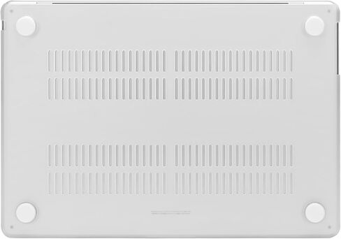 حافظة MOSISO متوافقة مع جهاز MacBook Air 15 بوصة إصدار 2023 2024 M3 A3114 M2 A2941 مع معرف اللمس، غطاء حماية صلب من البلاستيك على شكل مرج الزهور وغطاء لوحة المفاتيح، شفاف in Saudi Arabia