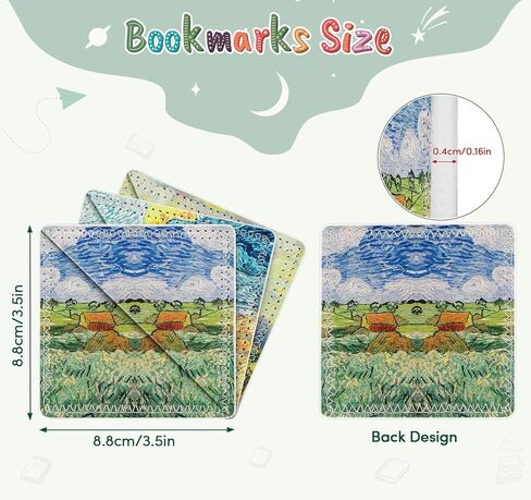 Personalized Leather Bookmarks, Magnetic Corner Bookmarks Book Mark Page Magnetic Markers with Magnetic Buckle for Book Lovers Kids Women Students Teachers School Home Office Reading Supplies (3pack) in Saudi Arabia