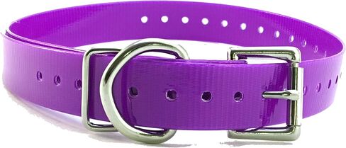 Sparky Pet Co - Purple, Roller Buckle 3/4" Replacement Collar - Compatible with Garmin, Delta, Dogtra, SportDOG, E Collar, Tri Tronics, Educator Style Compatible Systems, E Collar Systems in Kuwait
