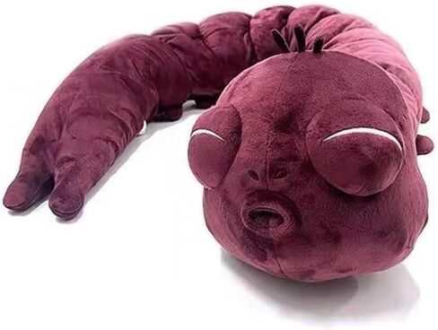 Fushiguro Worm Plush Toy fushiguro Plush Pillow Soft Stuffed 51inch (Purple) in Saudi Arabia