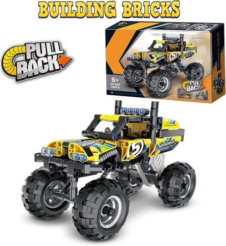 Remote Control Car Building Toys for Age 8-13 Fun STEM Toys for Kids 2 in 1 Model Car Kit to Build Educational Engineering Building Blocks Set Birthday Gift for 7 8 9 10+ Year Old Boys in Saudi Arabia