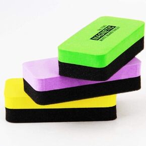 1Pc Random Color Dry Erase Eraser Magnetic Whiteboard Chalkboard Eraser,Blackboard Eraser Magnetic Eraser Dry Erase Boards