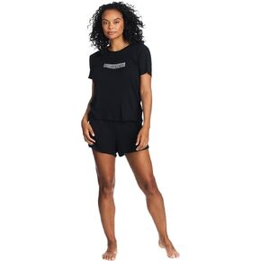 bebe Womens Pajamas Set - Shirt and Lounge Pajama Shorts Sleepwear Set