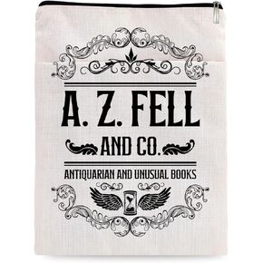 TV Show Inspired Book Sleeve, Co Antiquarian and Unusual Book Sleeve TV Show Gifts Fandom Lovers Book Cover (Beige-1116)