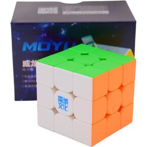 Bukefuno MoYu WeiLong WRM V9 MagLev Ball-Core UV 3x3 Version Magnetic Speed Cube WeiLong WR M V9 Ball-Core UV Stickerless Magic Puzzle 3x3x3 Cube WR M V9（WeiLong V9 Ball-Core UV Coated Version） Cubes