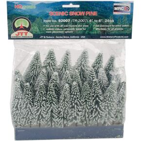 Super Scenic Tree, Snow Pine 4-6" (24)