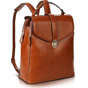 Layla Laptop Backpack for Women - Large Office Backpack Purse for Women with Top Handle and Padded Shoulders - Compartment For 13-Inch Laptop - Great for Work, Travel, Gift