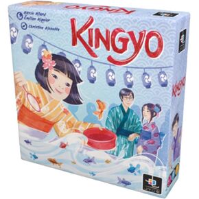 Jyde Kingyo Card Game | Japanese Goldfish Matching Game | Fast-Paced Action and Dexterity Game | Fun Family Game for Kids and Adults | Ages 7+ | 2-6 Players | Average Playtime 10 Minutes | Made