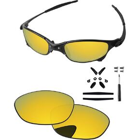 عدسات PapaViva البديلة والأطقم المطاطية لنظارة Oakley Juliat الشمسية