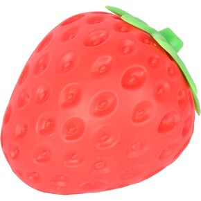 Squishy Extra Large Strawberry, Gag Gifts Funny Adult, Giant Stress Ball, Fidget Sensory Toy for Kids, ADHD Toys