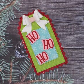 KSCRAFT Christmas Tag with Flap Metal Cutting Dies Stencils for DIY Scrapbooking Decorative Embossing DIY Paper Card