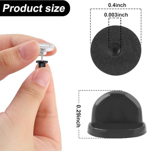 ظهر دبابيس Phinus، 50 قطعة من دبابيس القفل المعدنية، يمكن استخدام القفل الخلفي للشارات، ودبابيس التلبيب، والدبابيس المطلية بالمينا، والسحر، والحقائب، والملابس، وأزرار الدنيم، والشارات والمزيد in Kuwait