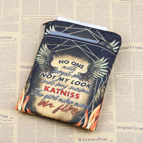 BWWKTOP Hunger Novel Book Sleeve Peeta And Rue Gifts No One Will Forget Me Not My Look Not My Name. Katniss The Girl Who Was On Fire Suzanne Book Cover Book Protector (No One Will) in Saudi Arabia
