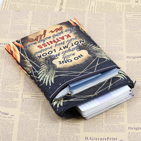 BWWKTOP Hunger Novel Book Sleeve Peeta And Rue Gifts No One Will Forget Me Not My Look Not My Name. Katniss The Girl Who Was On Fire Suzanne Book Cover Book Protector (No One Will) in Saudi Arabia
