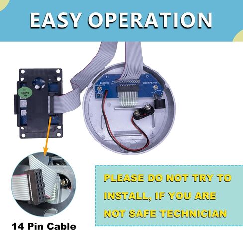 Replacement Chrome Keypad Electronic Safe Lock, with Solenoid Lock & 2 Override Keys Chrome Keypad DIY Safe Electronic Lock, Fit All Kinds of safes, Home safes, Vault Doors, and More. in Saudi Arabia