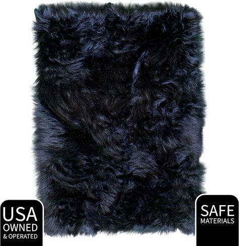 Super Area Rugs Ultra Soft & Fluffy Faux Sheepskin Rug, Gray 2 x 3 Feet Carpet for Bedroom Living Room in Saudi Arabia