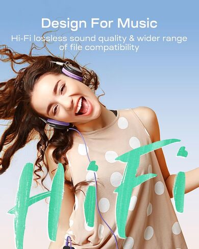 مشغل MP3 YOTON مع بلوتوث 5.2، مشغل موسيقى HiFi صغير بسعة 32 جيجابايت مع مشبك رياضي، مشغل MP3 محمول للأطفال مع زر صوت مستقل، راديو FM، سماعات أذن متضمنة in Kuwait