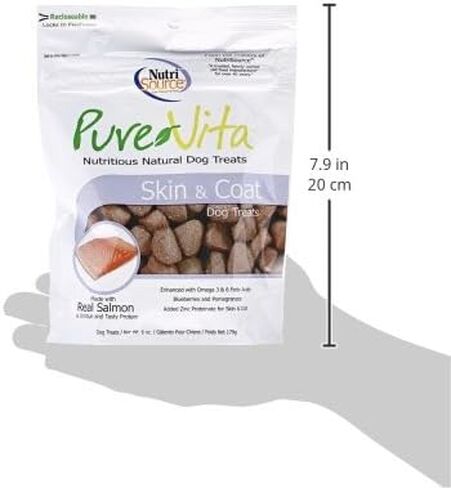 Pure Vita Skin and Coat Dog Treats 6 oz in Saudi Arabia