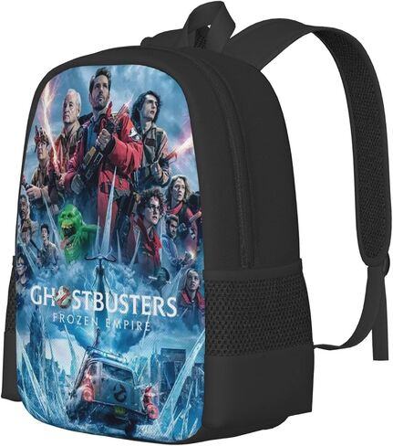 Ghost movie busters Afterlife Backpack Casual Durable Daypack Laptop backpacks Waterproof Travel Bag 16.5 Inch in Saudi Arabia