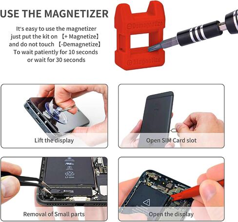 Showpin Mini Screwdriver Set for Computer: PC Electronics Laptop MacBook Repair Kit, Small Precision Tool Kit with Torx T5 T6 T8 for Technician IT DIY in Saudi Arabia