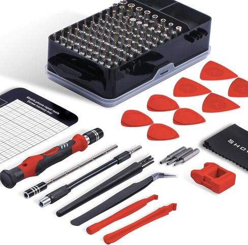 Showpin Mini Screwdriver Set for Computer: PC Electronics Laptop MacBook Repair Kit, Small Precision Tool Kit with Torx T5 T6 T8 for Technician IT DIY in Saudi Arabia