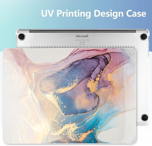 MEEgoodo Case for Microsoft Surface Laptop 13.8 inch Touchscreen 2024 (7th Edition),Clear Cover Fit Model 2036,Laptop Hard Shell with Keyboard & Webcam Cover & Screen Protector,Cacti in Kuwait