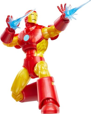 Marvel Legends Series Iron Man (Model 09), Iron Man Comics Collectible 6-Inch Action Figure, Retro-Inspired Blister Card in Saudi Arabia