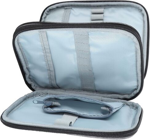 Crochet Hook Storage Bag Fabric Bag Crochet Hooks Storage Bag Knitting Needles Organizer Travel Carrying Universal Multi-Function in Saudi Arabia