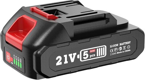 مفتاح ربط بسقاطة لاسلكي 3/8 بوصة، 58 قدمًا - رطل (80 نيوتن متر) 400 دورة في الدقيقة سقاطة كهربائية خفيفة الوزن، رقبة ممتدة 6 بوصات، بطارية 2 × 2.0 أمبير، 8 مقابس، شريط تمديد 3 بوصات، ضوء LED (RH80B) in Kuwait