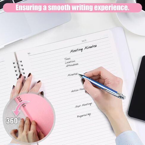Black Spiral Notebook, Flexible Cover A4 Spiral Notepad College Ruled Pages 80 Sheet/160 Pages in Saudi Arabia