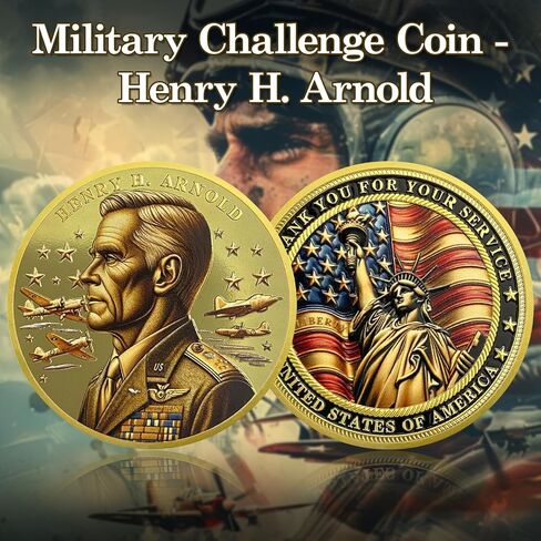 Military Challenge Coins - Thank You for Your Service Veteran Challenge Coin Military Appreciation Gifts for Veterans Army Navy USMC (George Catlett Marshall) in Kuwait