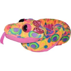 Wild Republic Snake Plush, Snake Stuffed Animal, Plush Toy, Pet Snake, Sherbert, 54"
