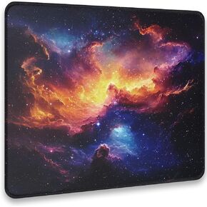 Japanese Style Mouse Pad, Anime Gaming Mouse Pad, Extended Desktop Pad, 3 mm Thick Long Non-Slip Rubber Base Mouse Pad, 17.7 x 15.7 inches