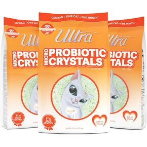 Ultra Probiotic Micro Crystals Cat Litter, 5lb in Kuwait
