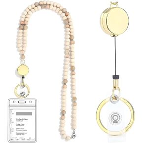 Lanyards for ID Badges and Keys, Keychain Lanyard for Id Badges Holder, Stylish, Functional, and Convenient for Everyday Use or Events