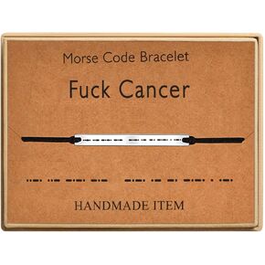SANNYRA Morse Code Bracelet for Men Women, Secret Words Custom Morse Code Stainless Steel Adjustable Rope Bracelets, Funny Thanksgiving Commemorative Inspirational Girl Jewelry, Birthday Christmas Thanksgiving Valentine's Day Best Gift for Best Friend